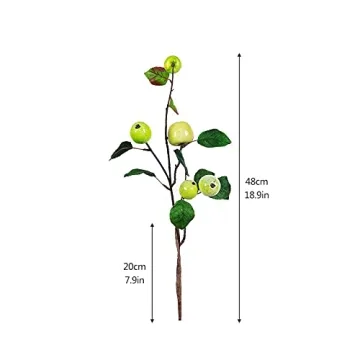 HUIKJI Artificial Apple Branches for Home Decor