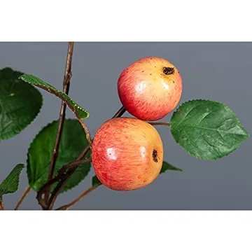 HUIKJI Artificial Apple Branches for Home Decor