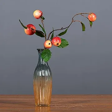 HUIKJI Artificial Apple Branches for Home Decor