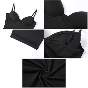 Stylish DOUCIU Women's V Neck Bodycon Dress for Parties