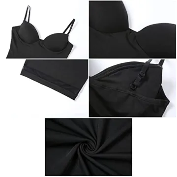 Stylish DOUCIU Women's V Neck Bodycon Dress for Parties