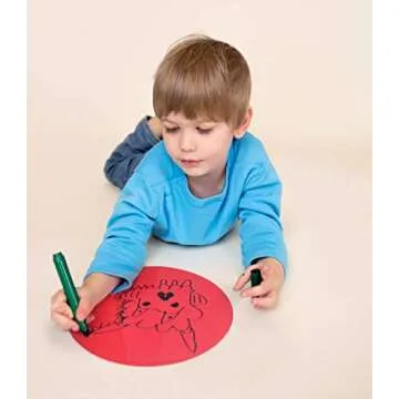 SylkyClover Dry Erase Circles for Classroom Tables 8-Pack (11 inches) - Dry Erase Dots for Classroom Tables, Dry Erase Decal Wall, Dry Erase Stickers for Tables, Dry Erase Spots for Tables, Removable