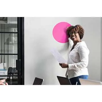 SylkyClover Dry Erase Circles for Classroom Tables 8-Pack (11 inches) - Dry Erase Dots for Classroom Tables, Dry Erase Decal Wall, Dry Erase Stickers for Tables, Dry Erase Spots for Tables, Removable