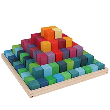 moderngenic Rainbow X-Large 100 Piece Building Blocks