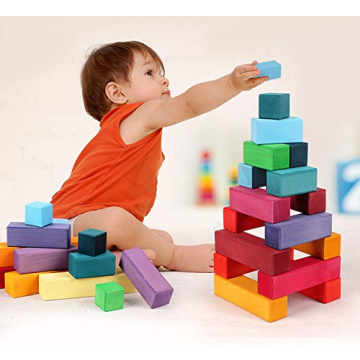 moderngenic Rainbow X-Large 100 Piece Building Blocks