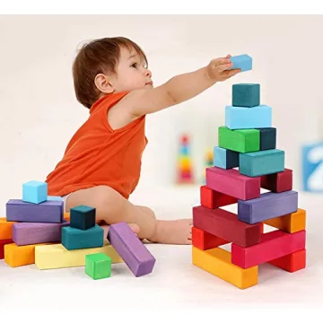 moderngenic Rainbow X-Large 100 Piece Building Blocks