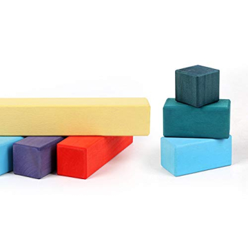 moderngenic Rainbow X-Large 100 Piece Building Blocks