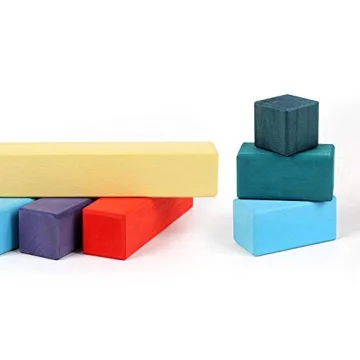 moderngenic Rainbow X-Large 100 Piece Building Blocks