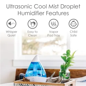 Crane Droplet Ultrasonic Humidifier for Home
