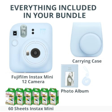 Fujifilm Instax Mini 12 Instant Camera Bundle for Instant Fun