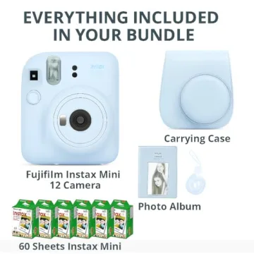 Fujifilm Instax Mini 12 Instant Camera Bundle for Instant Fun