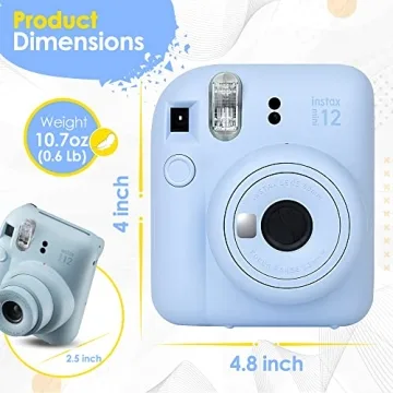 Fujifilm Instax Mini 12 Instant Camera Bundle for Instant Fun