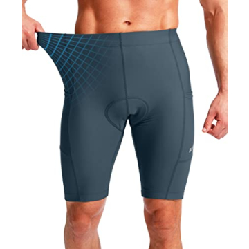 Men's 3D Padded Cycling Shorts Quick Dry UPF 50+