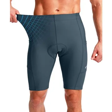 Men's 3D Padded Cycling Shorts Quick Dry UPF 50+