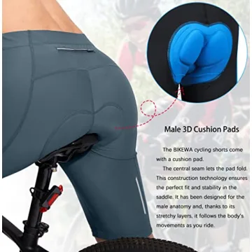 Men's 3D Padded Cycling Shorts Quick Dry UPF 50+