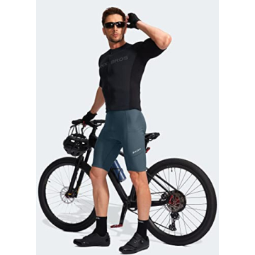 Men's 3D Padded Cycling Shorts Quick Dry UPF 50+