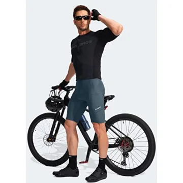 Men's 3D Padded Cycling Shorts Quick Dry UPF 50+