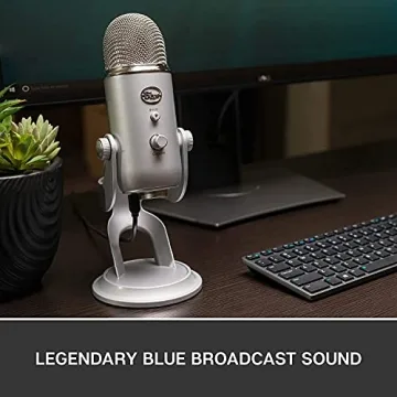 Renewed Blue Yeti USB Mic for PC Mac Recording Streaming