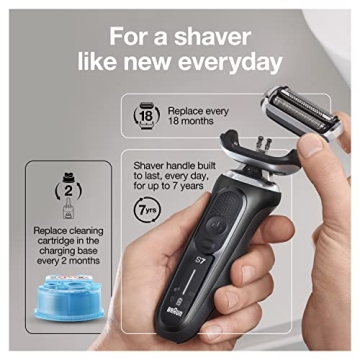 Braun Series 7 7085cc Flex Rechargeable Electric Shaver