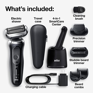 Braun Series 7 7085cc Flex Rechargeable Electric Shaver