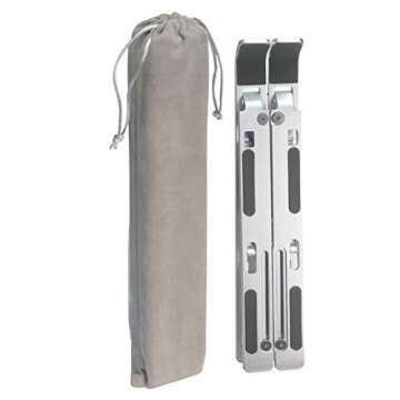 LIFELONG X-tend Adjustable Laptop Stand, Ergonomic, Portable, Compatible with Laptops and Tablets, 11"Wide, 11"Long, 7.5"High