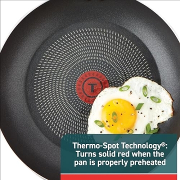 T-fal Initiatives Non Stick Fry Pan Set 2 Piece 8.5 & 10 Inch