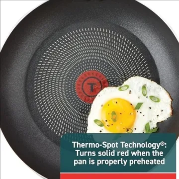 T-fal Initiatives Non Stick Fry Pan Set 2 Piece 8.5 & 10 Inch