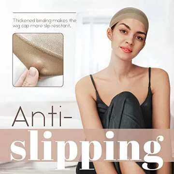 MYKURS Stocking Wig Cap - Perfect Lace Front Solution