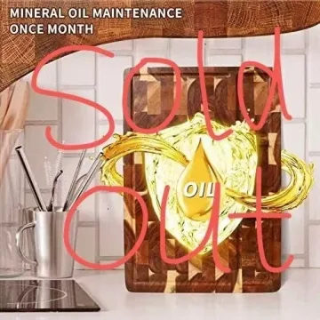 ORIDOM Premium Acacia Cutting Board for Kitchen Serving