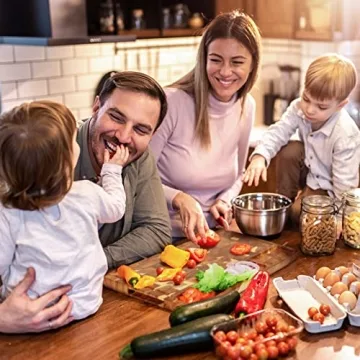ORIDOM Premium Acacia Cutting Board for Kitchen Serving
