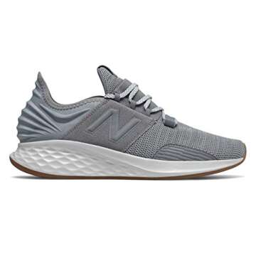 New Balance Men's Fresh Foam Roav V1 Sneaker, Gunmetal/Summer Fog, 10 M US
