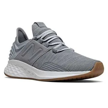 New Balance Men's Fresh Foam Roav V1 Sneaker, Gunmetal/Summer Fog, 10 M US