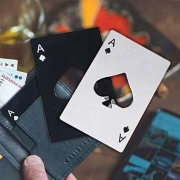 Airoads Stylish Ace Of Spades Bottle Opener - 2 Pack