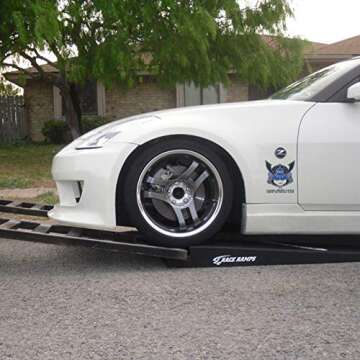 Race Ramps RR-TR-5 5" Trailer Ramp,Black