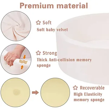 Little Dove Kiddie Ball Pit Pool for Toddler Fun