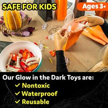 Glow Critters Party Favors for Halloween Fun and More