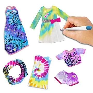 Creative Barbie Tie-Dye Fashion Designer Set for Kids