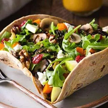 FLATOUT Flatbread - Protein Up CLASSIC WHITE (5 Flatbreads per package) (2 Packs of 5 Flatbreads)