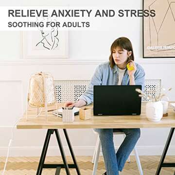 Lumarice Stress Balls (5 Pack) for Kids and Adults - Stress Relief Balls with Motivational Quetos - Hand Exercise Balls to Relieve Anxiety and Stress