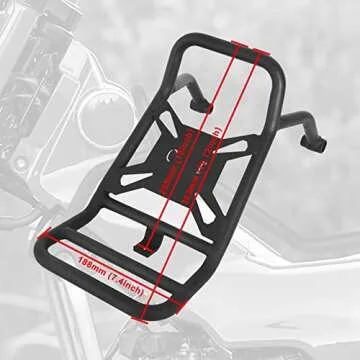 Motoparty Center Rack Carrier Luggage for 2020-2022 Honda CT125 Trail 125 Hunter Cub