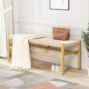 Stylish Recaceik Indoor Entryway Bench for Any Room