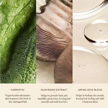 HYDR-8 Leave-In Conditioner, for Deep Hydration & Heat Protection, with Vegan Keratin, for Soft, Silky, Frizz Free Hair, 5 fl oz