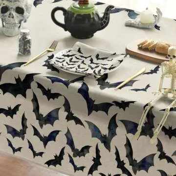 Horaldaily Halloween Tablecloth for Festive Decor