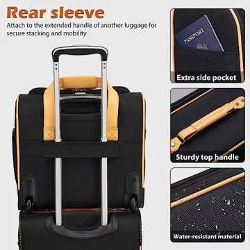 Coolife 4 Piece Luggage Set - Durable & Stylish Travel Gear