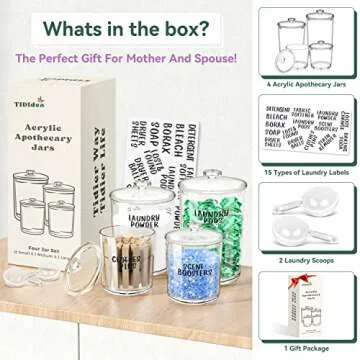 TIDIdea Laundry Jars - Stylish Storage Solution for Home