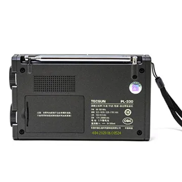 Tecsun PL-330 AM/FM/LW/SW Worldband Radio - Exceptional Sound Quality