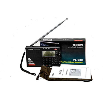 Tecsun PL-330 AM/FM/LW/SW Worldband Radio - Exceptional Sound Quality