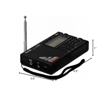 Tecsun PL-330 AM/FM/LW/SW Worldband Radio - Exceptional Sound Quality