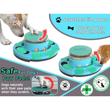 Dog Nail File Toy - Zenly Paws Scratch Board for Dogs
