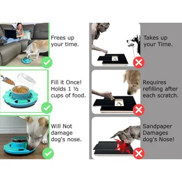 Dog Nail File Toy - Zenly Paws Scratch Board for Dogs